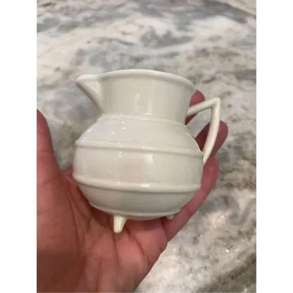 Vintage Belleek Aberdeen Kettle Pot Creamer and Bowl #Rare Find #Belleek
